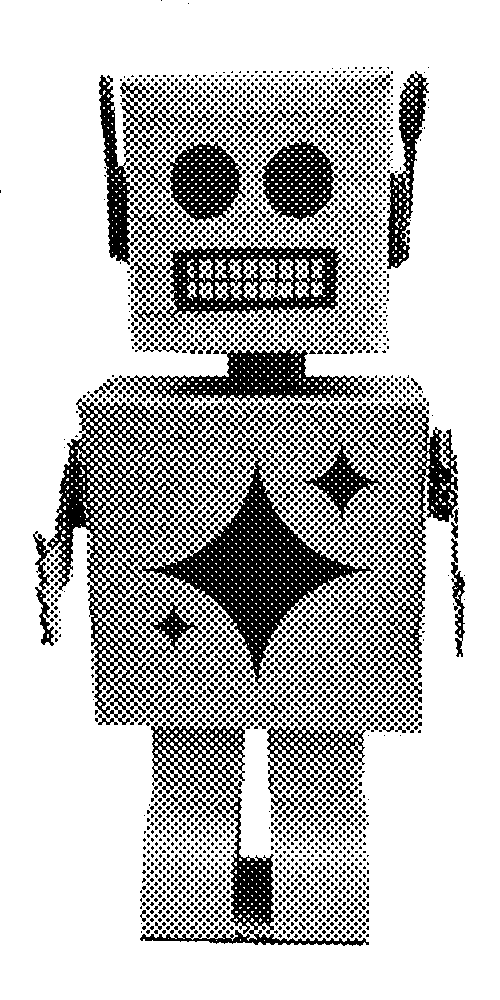 Automation robot illustration